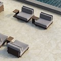 GeoCeramica® 80x80x4 cm Ipanema Sandy Beach