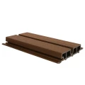 NewTechWood composiet co-extrusie wandbekleding Castellaton PRO65 3,3 x 18 x 290cm Ipé.
