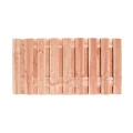 Douglas fijnbezaagd plankenscherm 19-planks 15 mm, 180 x 90 cm t.b.v. betonsysteem, onbehandeld.