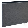 Elephant schutting Modular Evo houtcomposiet 180x200 cm Rock Grey, antraciet profielen