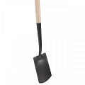 Spade - Gehard staal - Essenhouten steel - 76 cm
