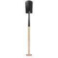 Spade - Gehard staal - Essenhouten steel - 76 cm