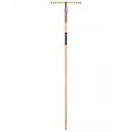 Asfalthark - 14 tanden - 35 cm - Gesmeed staal - Essenhouten steel - 160 cm