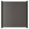 Newtechwood co-extrusie composiet scherm triple, 180x180 cm, silver gray.