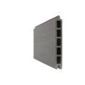 Newtechwood co-extrusie composiet schermplank, 2,1x15x180 cm, silver gray.
