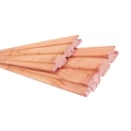 Douglas geschaafd 2-zijdig triple profielplank, 2,7x14,5x400 cm, onbehandeld.