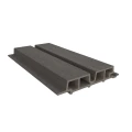 Newtechwood hkc co-extrusie castellation pro65 gevelbekleding, 3,3x18x290 cm, silver gray.
