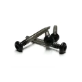 Rvs schroef met gekleurde top voor ntw castellation pro, set a 50 stuks incl. bit, ebony zwart.