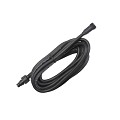 2 meter rubber verlengkabel met stekker