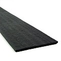 Recy-Board borderrand 20x1x200 cm - zwart (5 stuks)