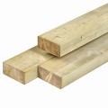 NE vuren timmerhout geïmpregneerd 4,5x9,5x270 cm geschaafd 4rh