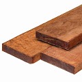 Hardhouten funderingsbalk 4x20x300 cm fijnbezaagd