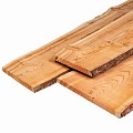 Schaaldelen Lariks +/- 2,5x25-30x300 cm onbehandeld