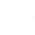 Lariks/Douglas dakbeschot T&G 2 zijden velling 1,8x19,5x300 cm geschaafd, gedroogd