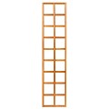 Trellis recht hardhout 180x40 cm glad geschaafd
