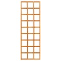 Trellis recht hardhout 180x60 cm glad geschaafd