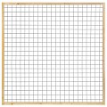 Gaaselement met kader 45x45 mm geïmpregneerd 180x180 cm