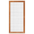 Gaaselement met kader 44x68/robuust hardhout 180x90 cm