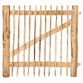 Kastanjepoort compleet B120xH100 cm