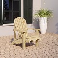 Loungestoel Miami vuren gedroogd, groen geïmpregneerd