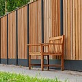 Hardhouten tuinbank Nice