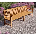 Teak parkbank Norwich 210 cm