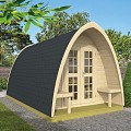 Blokhut 28 mm Camping POD 480 / Home office