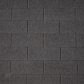 Dakshingles recht Zwart 3 m²
