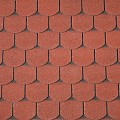 Dakshingles beverstaart Rood 3 m²