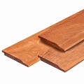 Hardhout rabatdelen halfhouts 1,6x14x305 cm geschaafd