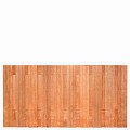 Tuinscherm hardhout 21 planks Dronten 180x90 cm