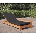 Teak sunlounger Danau