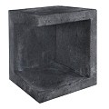 U-Element Hoek 40x40x50 cm Zwart
