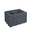 Ridgeflor Middel 40x30x25 cm Zwart