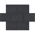 Oud Hollandse tegel 40x60x5 cm Carbon