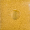 Knikkerpottegel 30x30x6 cm Geel