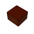 Betonsteentjes t.b.v. Eco Grates 7,4x7,4x4,8 cm Rood