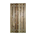 Deur met verstelbaar stalen frame geimpregneerd 100x195 cm