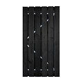 Arizona Deur met verstelbaar zwart stalen frame 100x195 cm