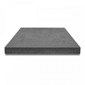 Oudhollandsche tegel, gewapend  100x100x10 Antraciet