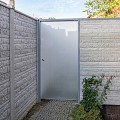 Berton©-motief-vulplaat wit/grijs H20xD3,5xL184 cm rotsmotief