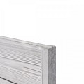 Berton©-motiefplaat smal wit/grijs H26xD3,5xL184 cm rabat-houtmotief