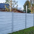 Berton©-motiefplaat smal wit/grijs H26xD3,5xL184 cm rabat-houtmotief