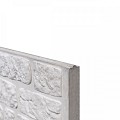 Berton©-motiefplaat wit/grijs H36xD3,5xL184 cm romeinsmotief