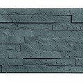 Berton©-motiefplaat smal antraciet H26xD3,5xL184 cm leisteenmotief