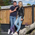 Berton©-motiefplaat antraciet H36xD3,5xL184 cm leisteenmotief