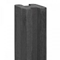 Berton©-E-sleufpaal Vecht antraciet 10x10x270 cm eindmodel