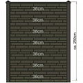 Berton©-sleufpaal Reest antraciet 11,5x11,5x316 cm hoekmodel
