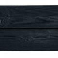 Berton©-motiefplaat smal antraciet gecoat H26xD3,5xL184 cm rabat-houtmotief