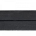 Berton©-motiefplaat smal antraciet gecoat H26xD3,5xL184 cm blokhutprofiel